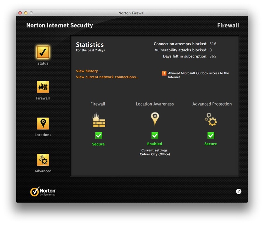 Norton Internet Security For Mac Lion